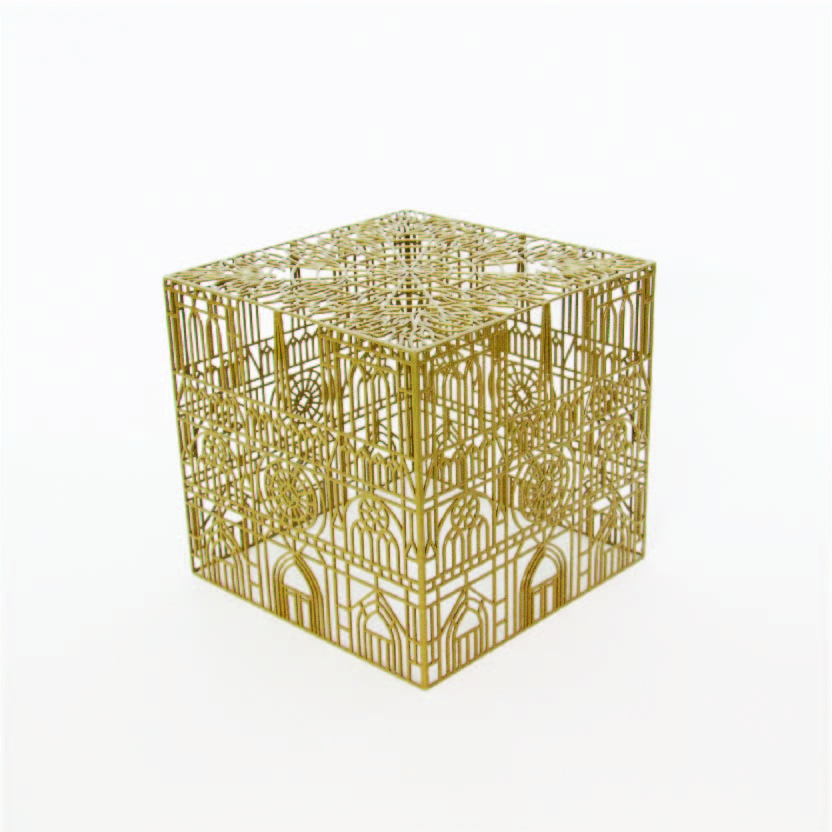 Burning Notre Dame Table