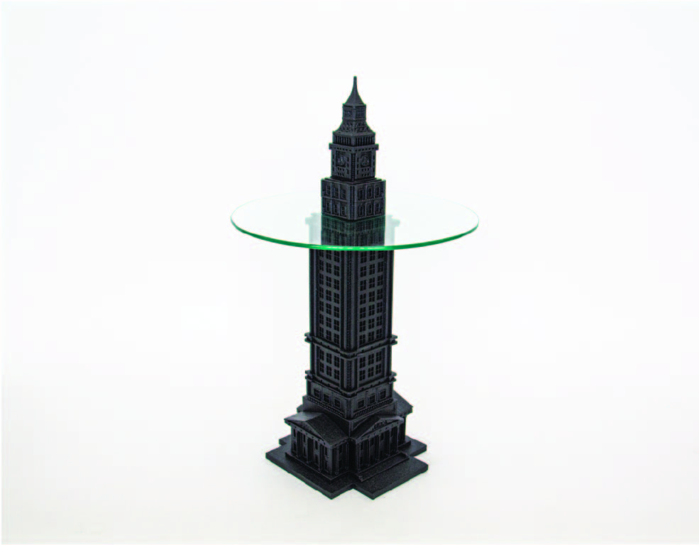 Cloudy Skyscraper Table