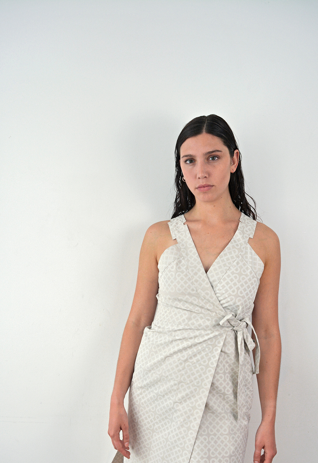 MAYYA x WORTH, dress made from recycled plastic