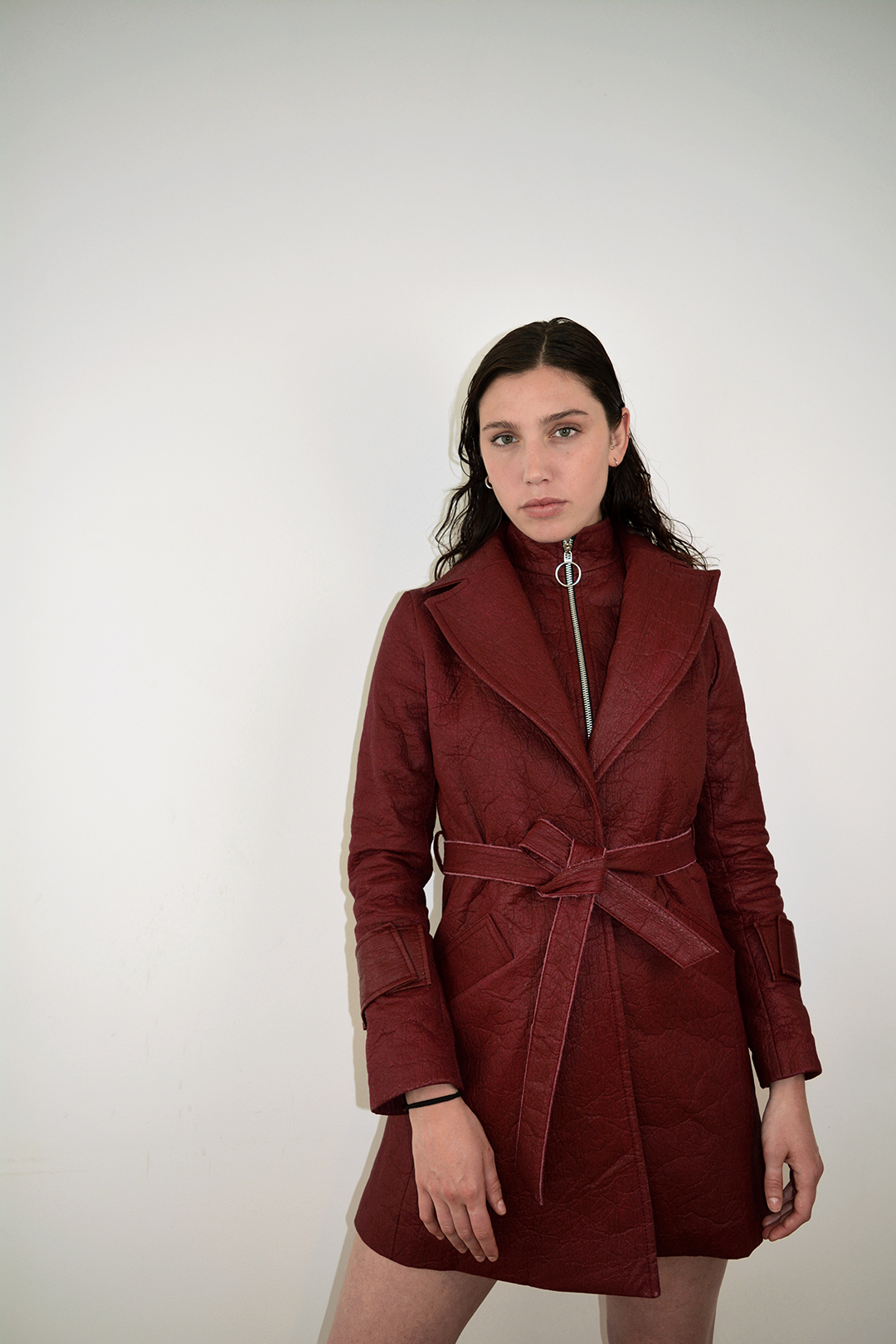 MAYYA x WORTH, jacket made from pineapple waste