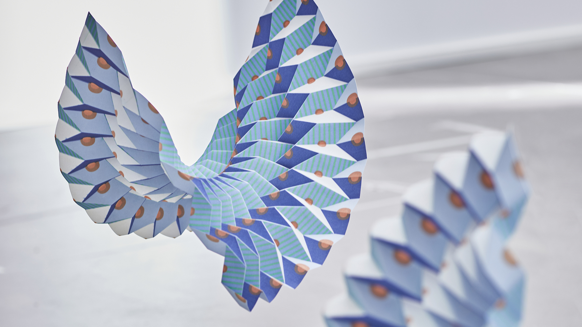 Piece 3 of the collection Pleated patterns.