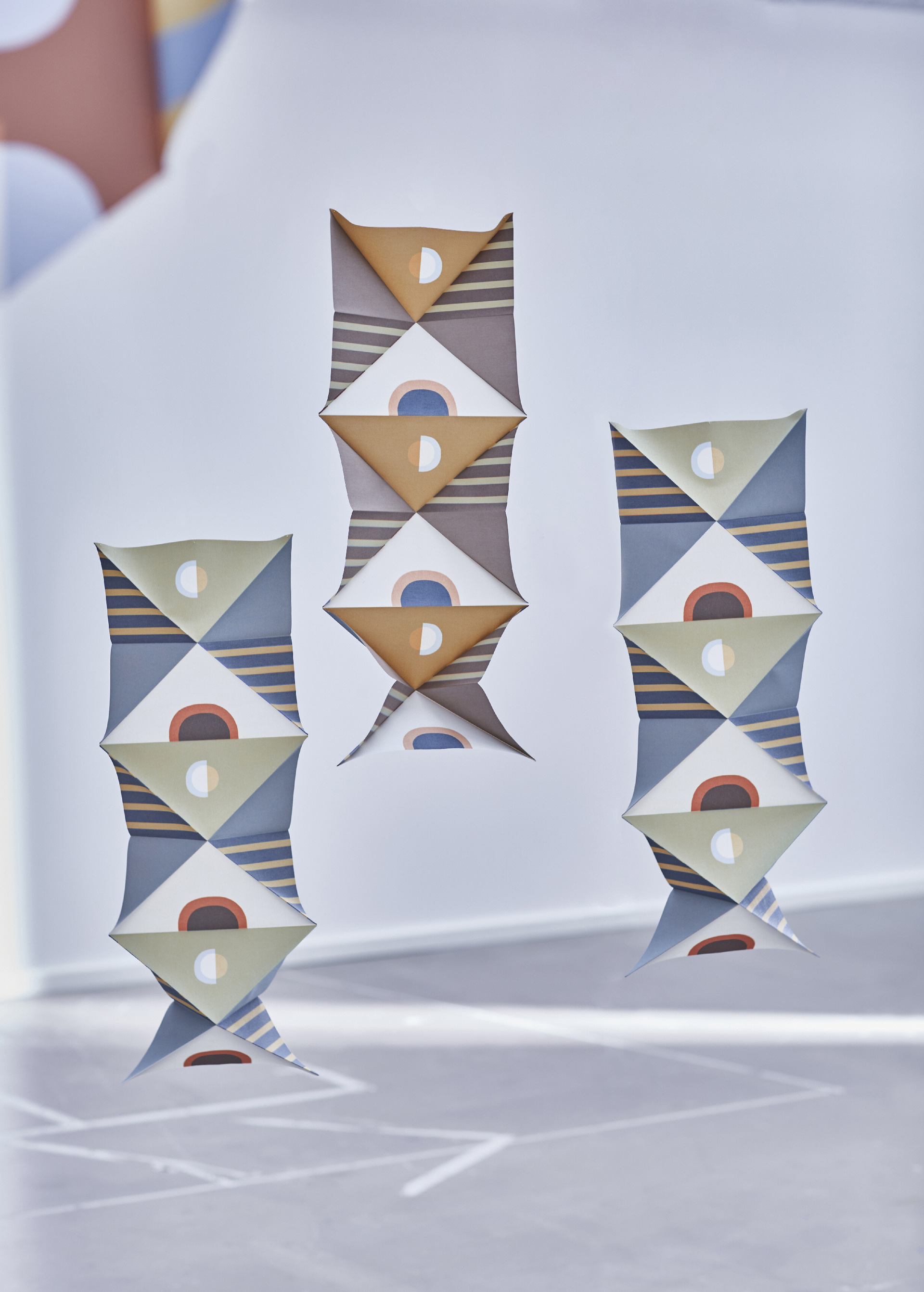 Piece 2 of the collection Pleated patterns.