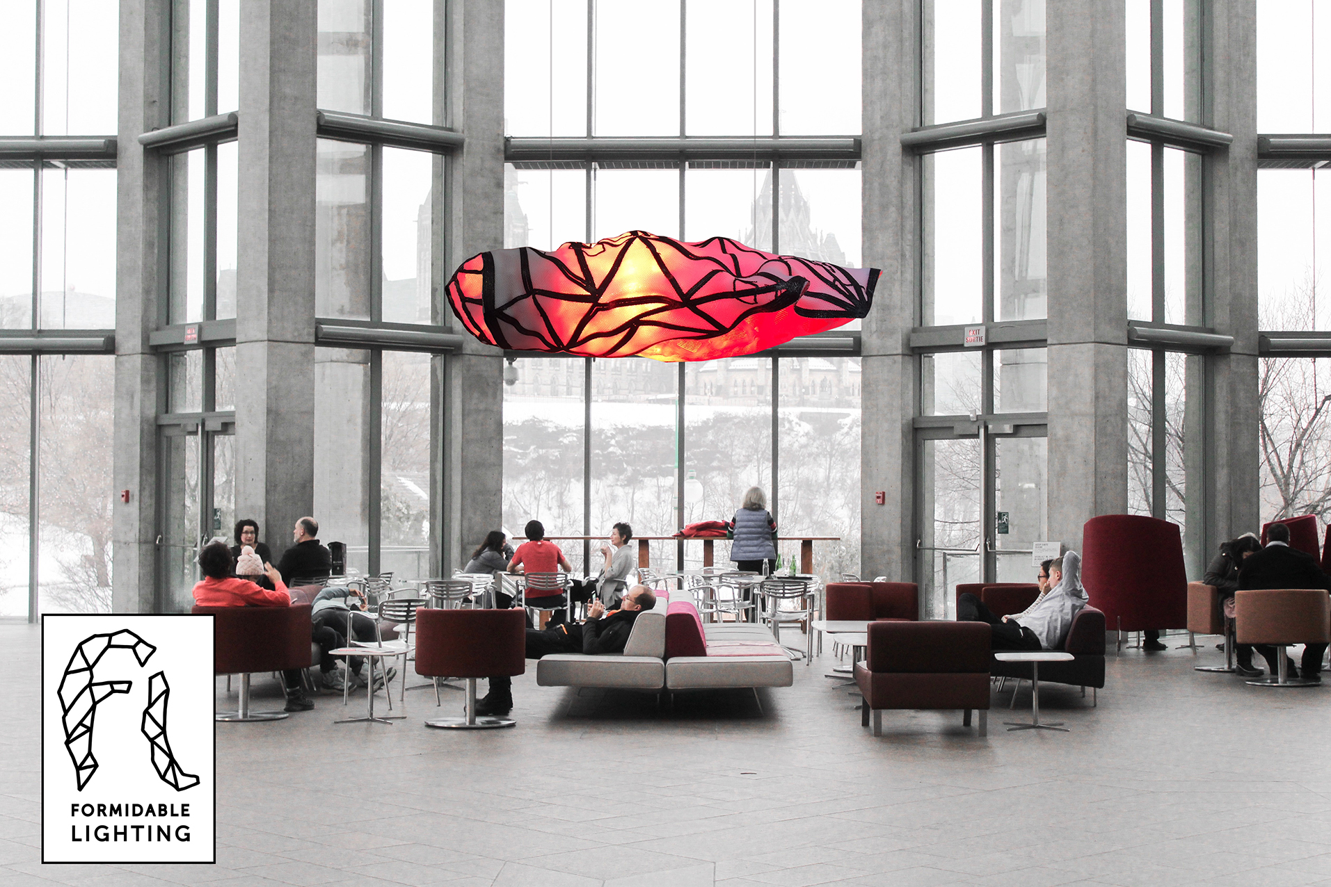 Formidabe 'Red Cocoon' Light