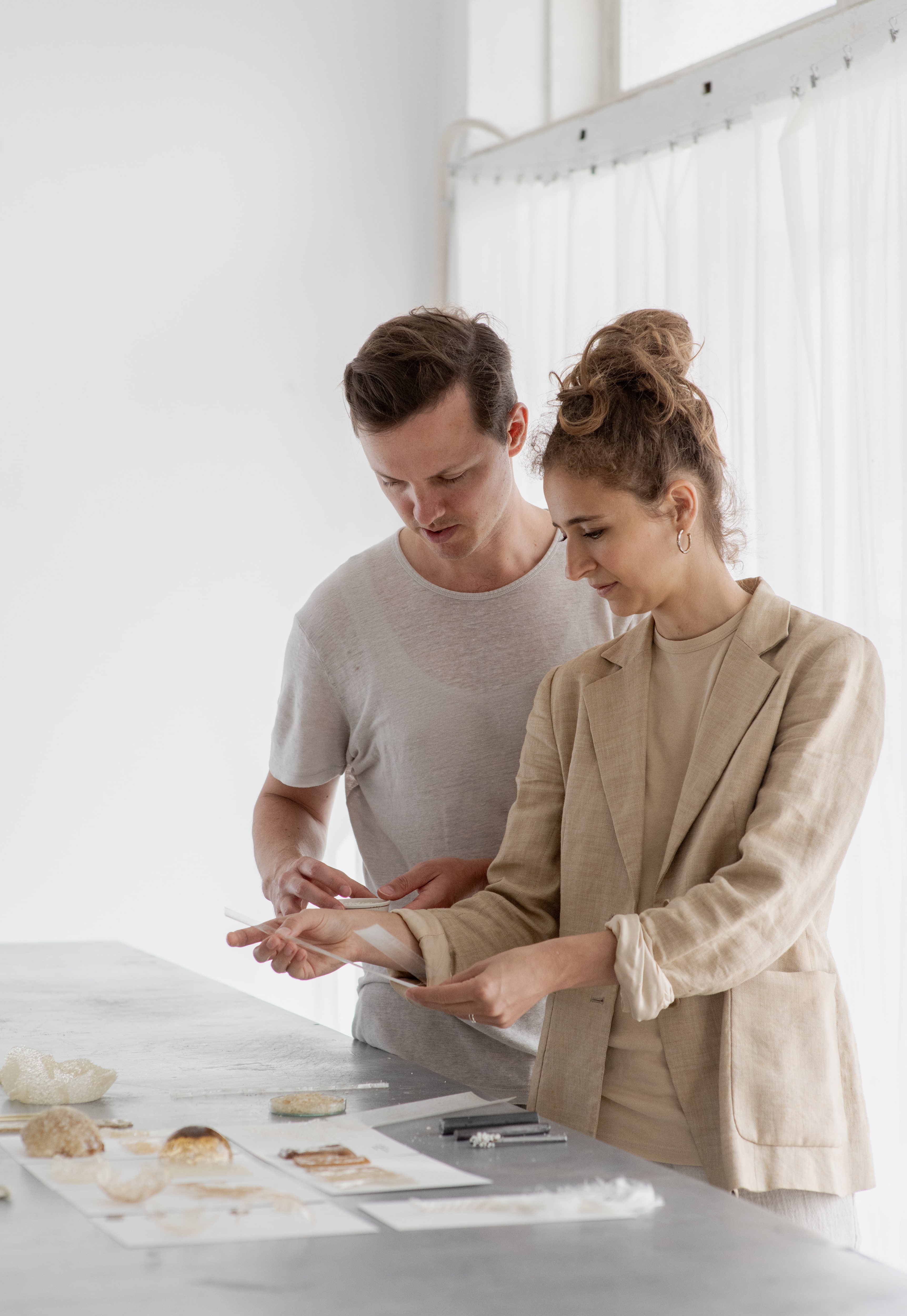 Designers Nienke Hoogvliet and Tim Jongerius