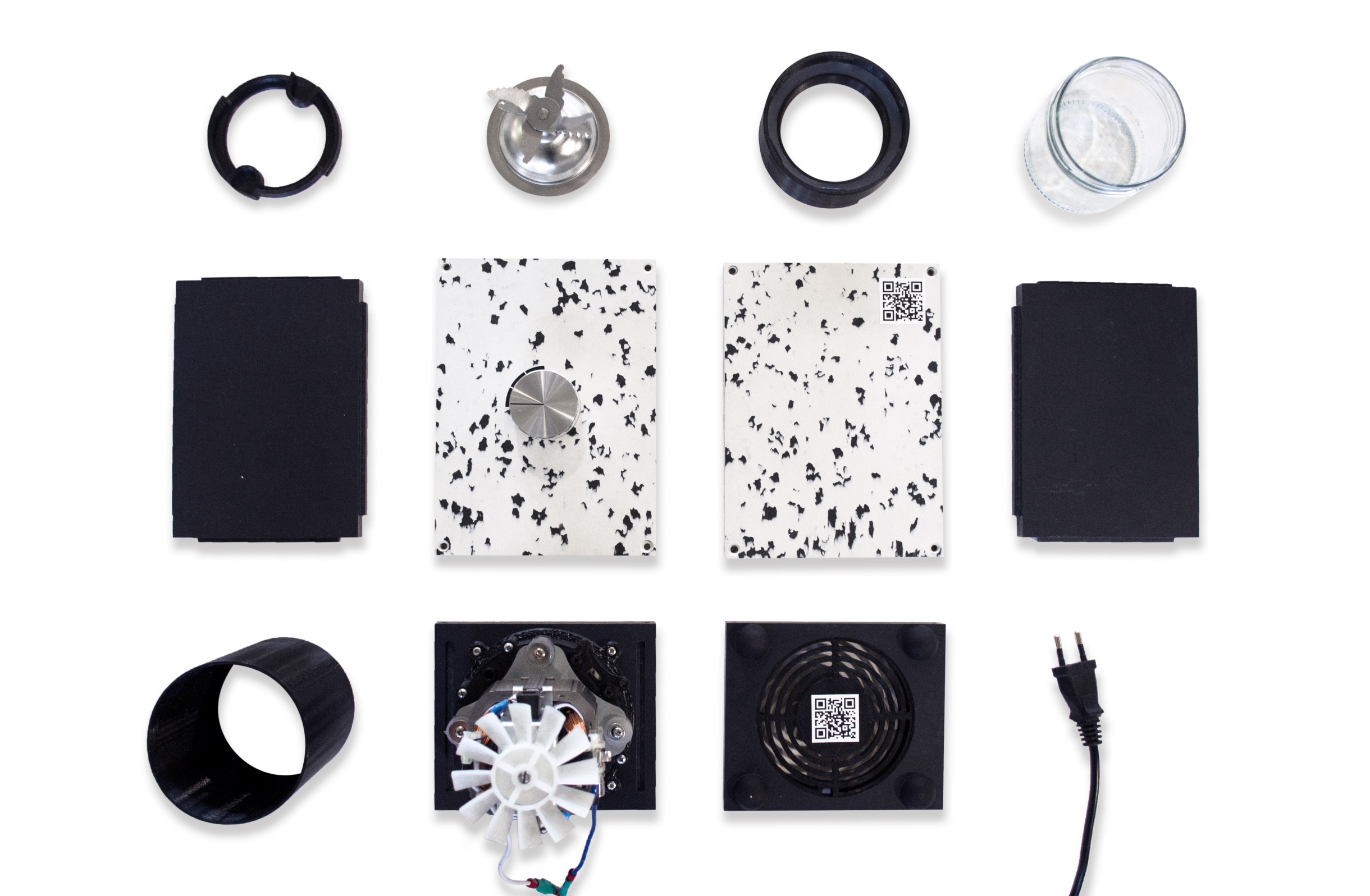 The modular design and interchangable parts