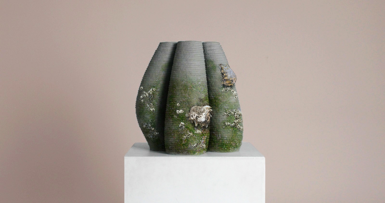 One of our 3d printed memorial reef designs