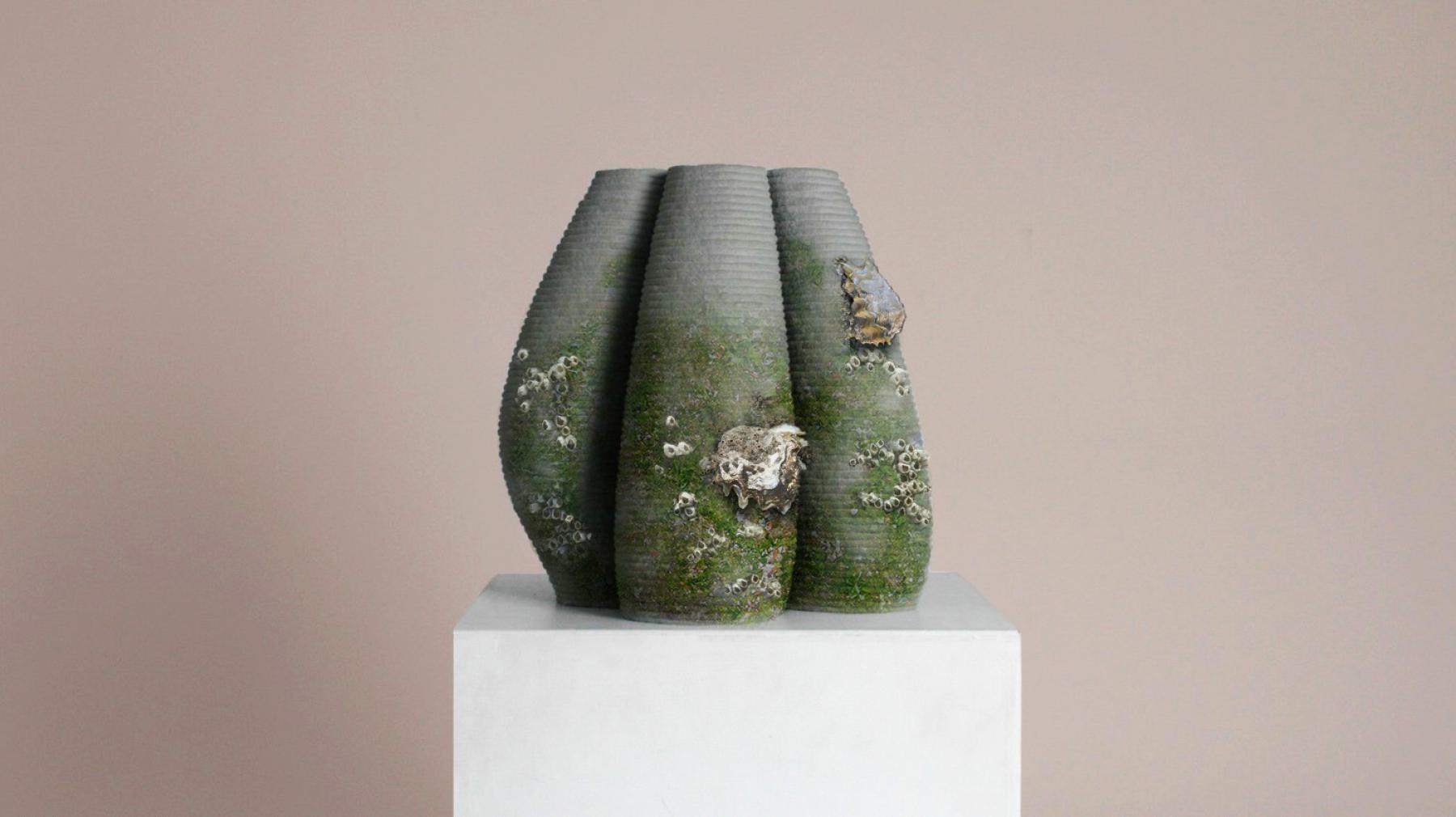 One of our 3d printed memorial reef designs