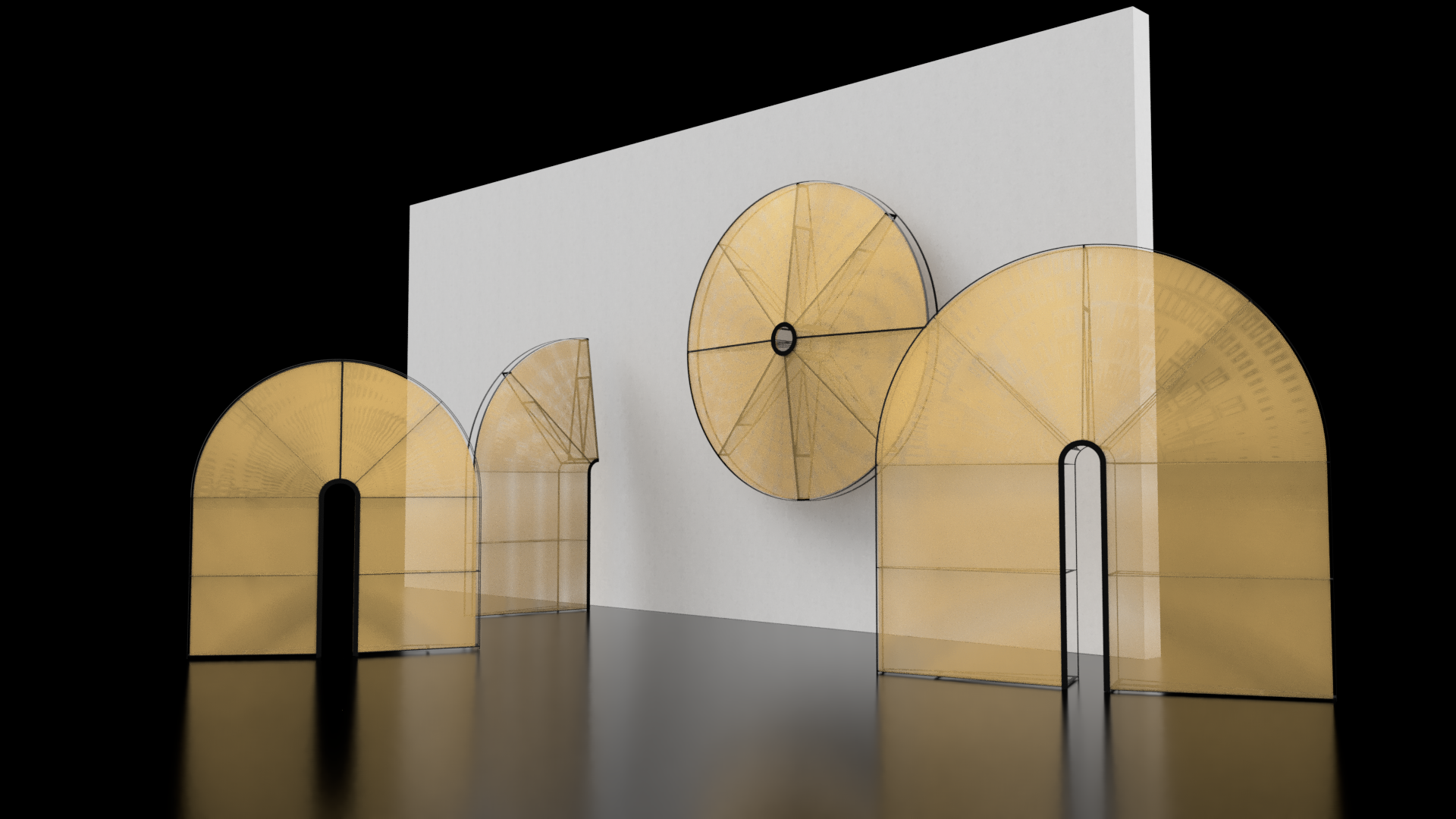 Gradient Mesh Panels