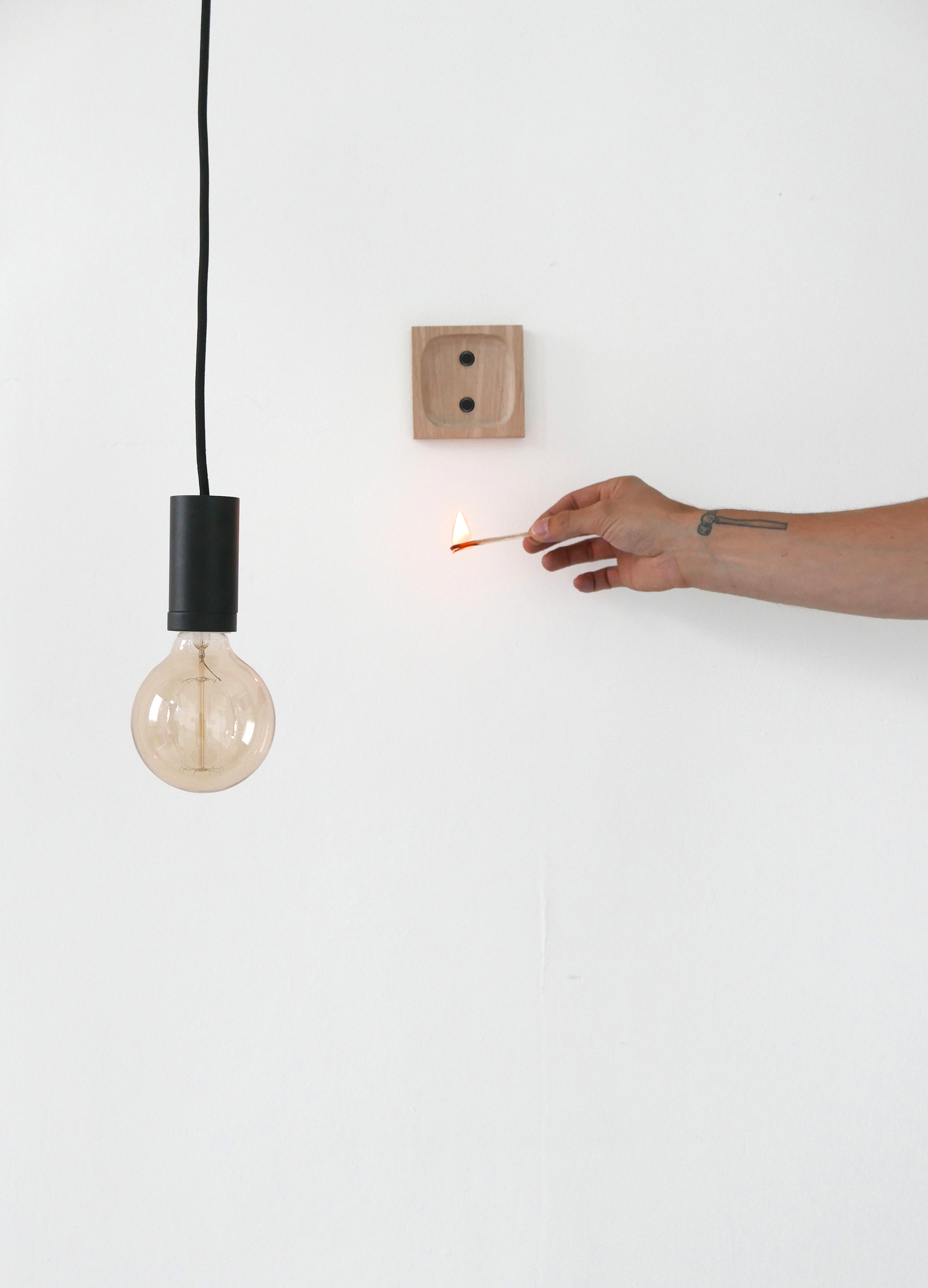 Match: a wall switch for controlling general light
