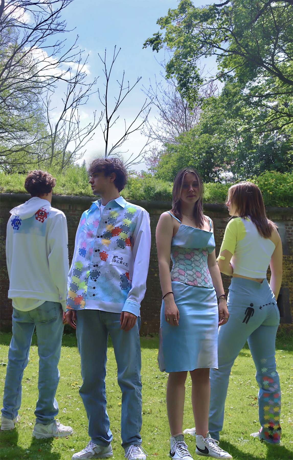 R = AIR, woven and knitted knitted fabrics