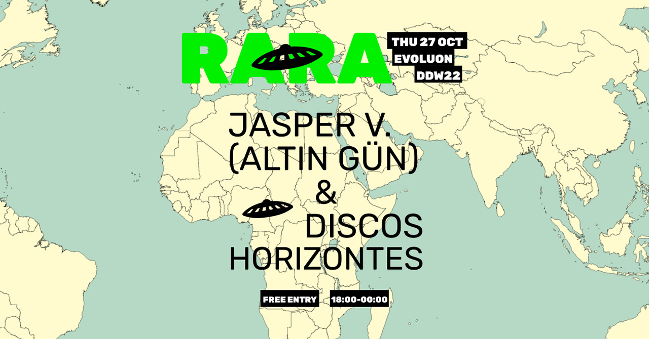 DDW EVOLUON: JASPER V. (ALTIN GÜN) &amp; DISCOS HORIZONTES