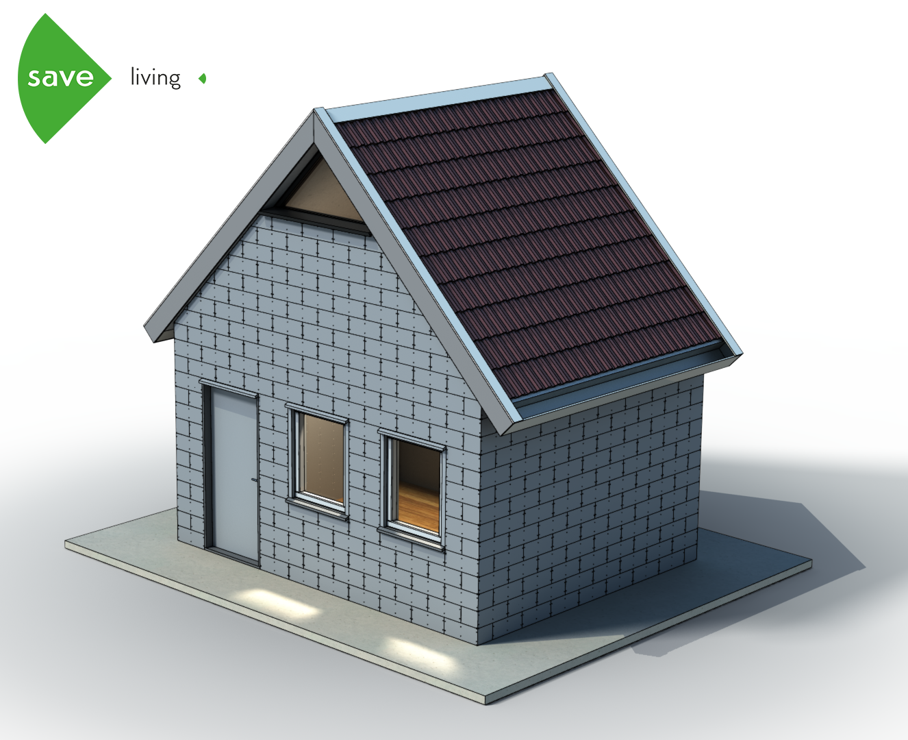 plastic house