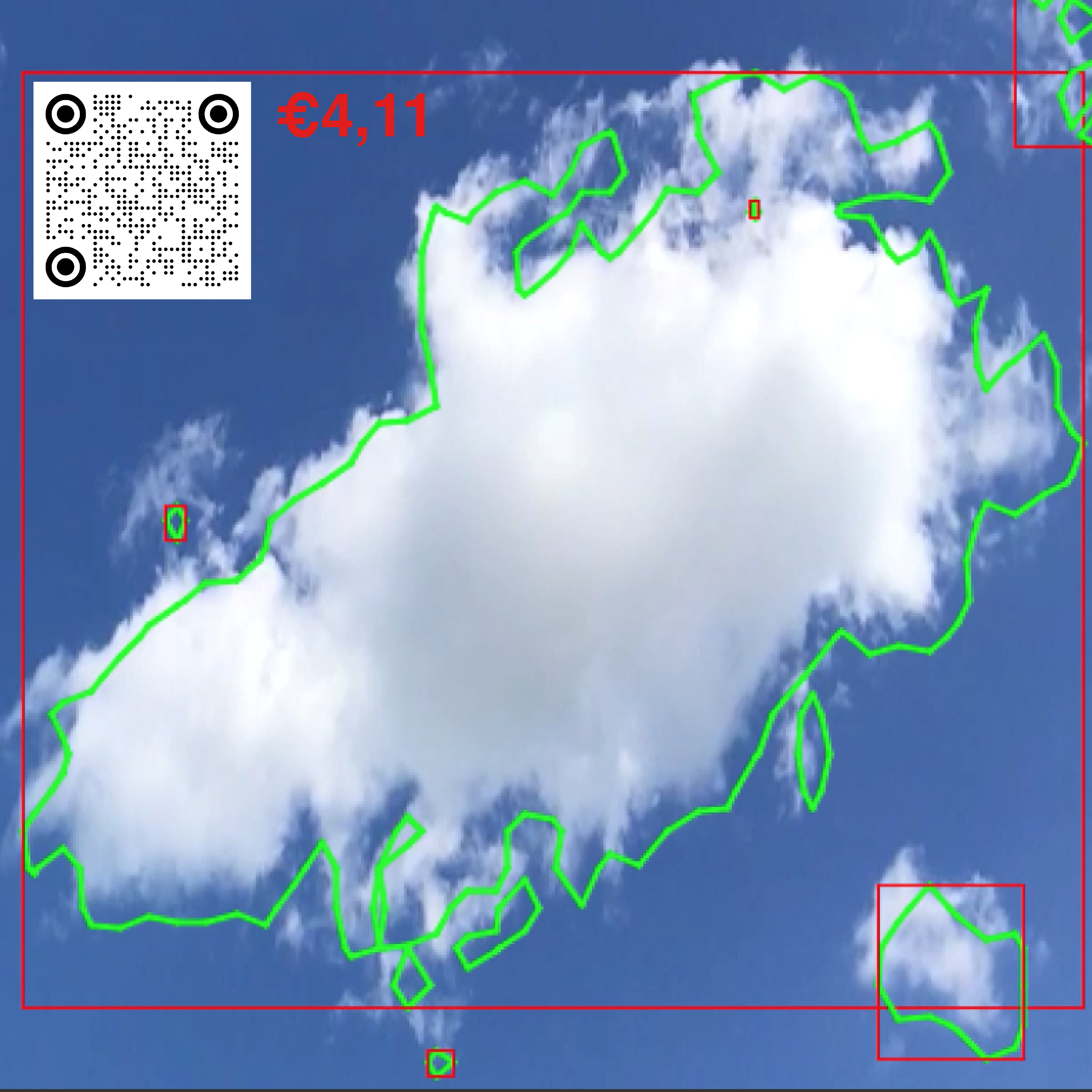Scan To Buy This Cloud