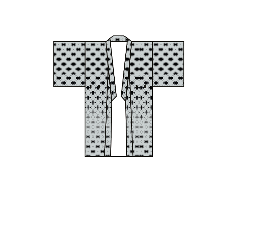 CELESTIAL DATA INFUSED KIMONO