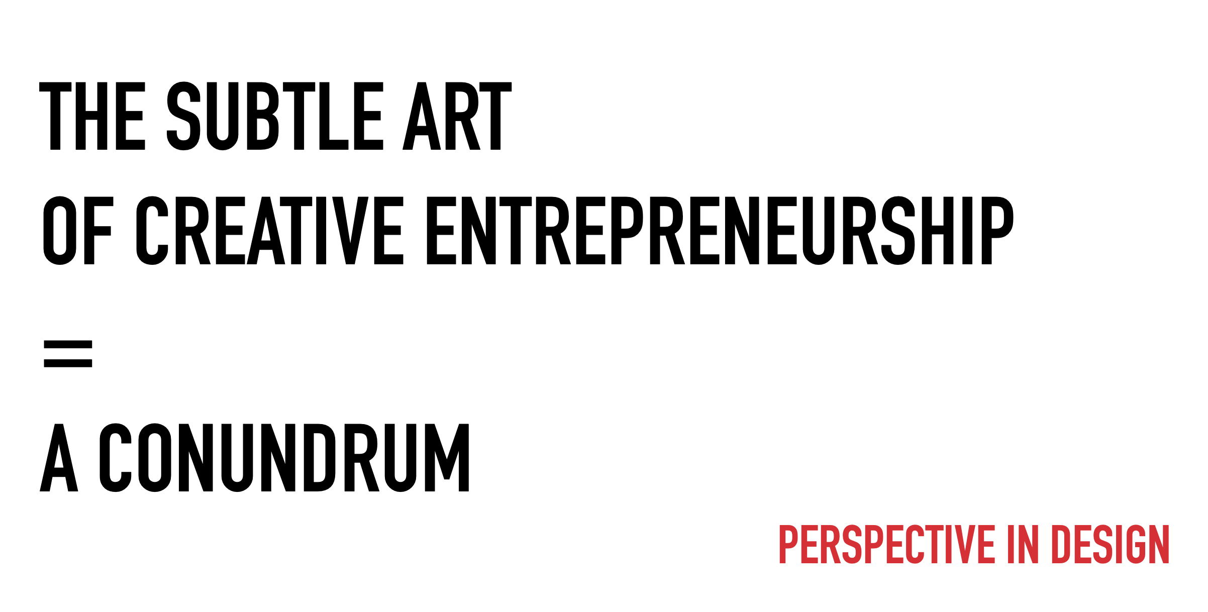 Perspective in Design
