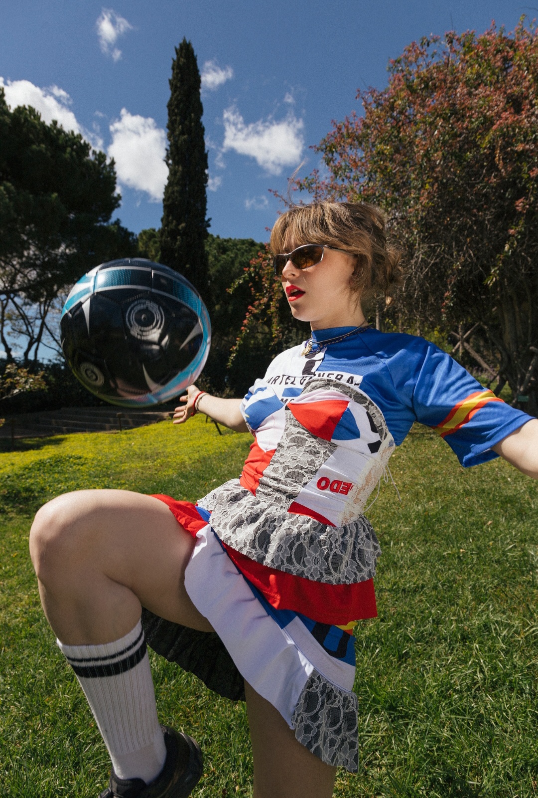 The football girl