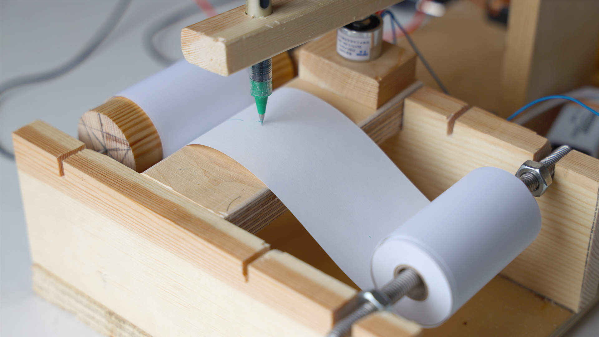 The receiver that documents the incoming signal