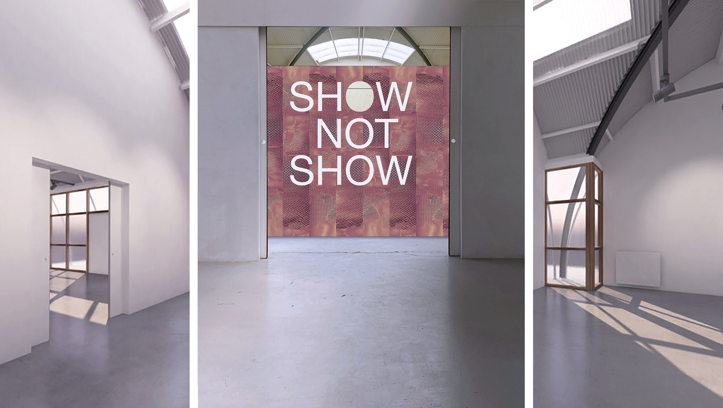 SHOW NOT SHOW in De Kruisruimte