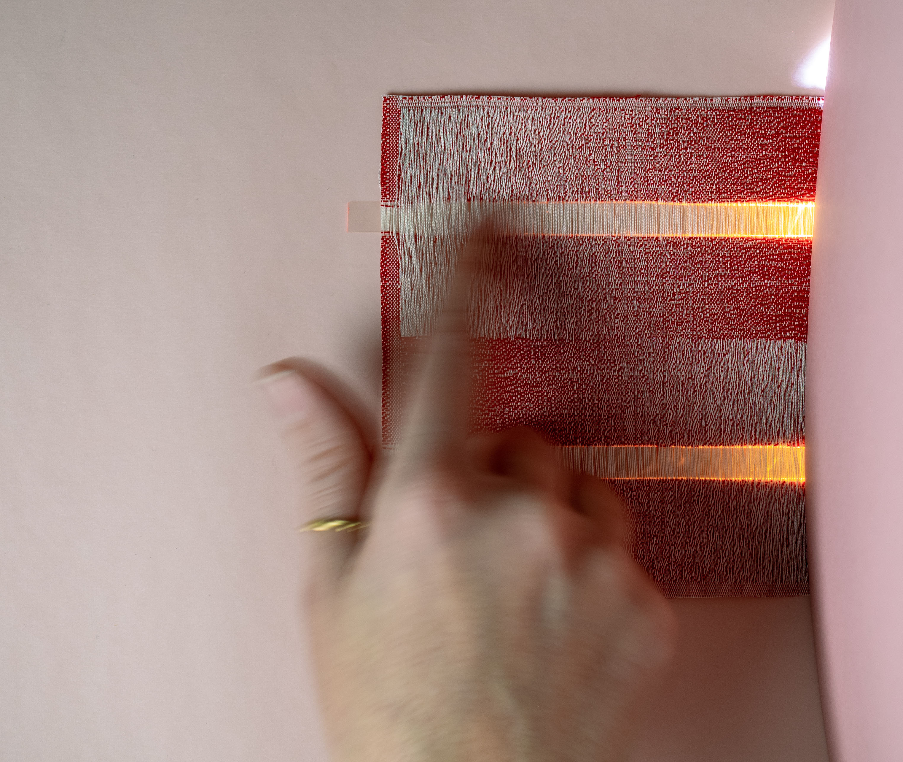 Interactive textiles by S. Guridi &amp; M. Iannacchero