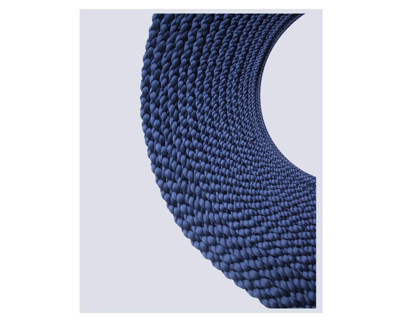 braided weave gradient of cords