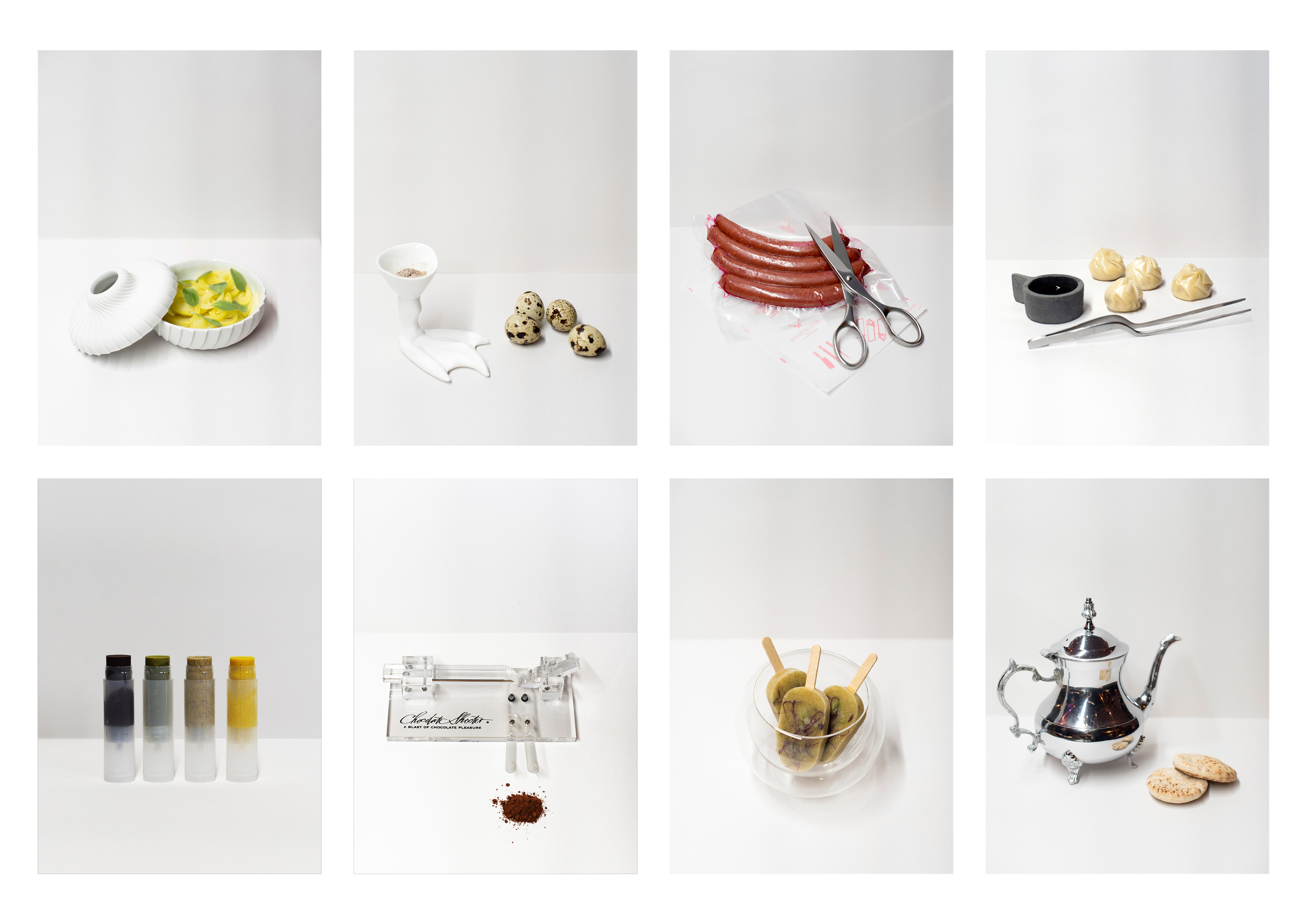 Dishes from the Evolution of the Omnivore dinner