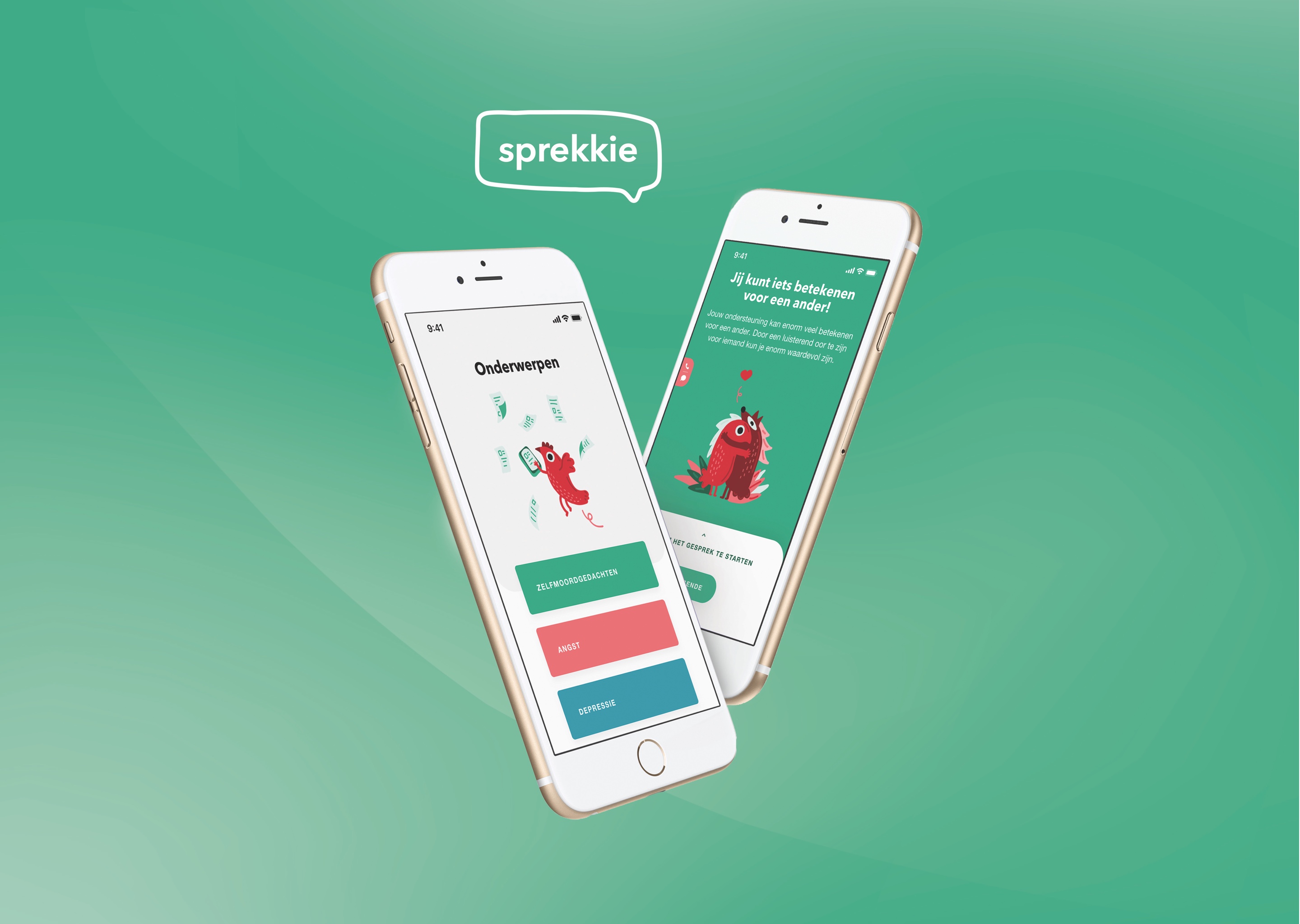 Sprekkie the application