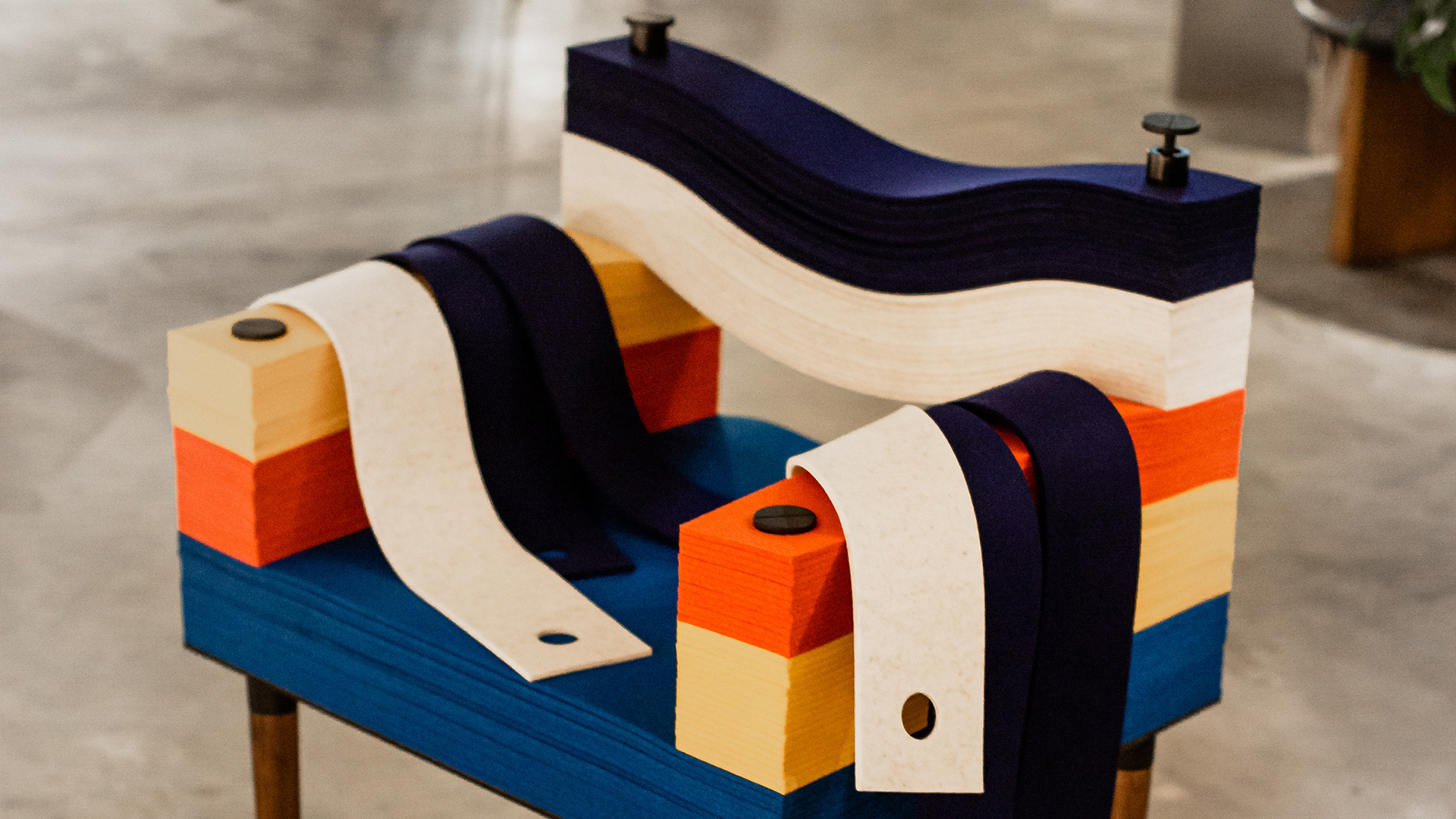 Felt Collection by Stacklab at Salon Exhibition