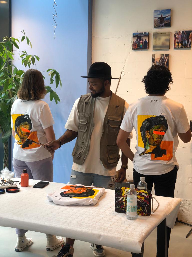 Hand painted t-shirts