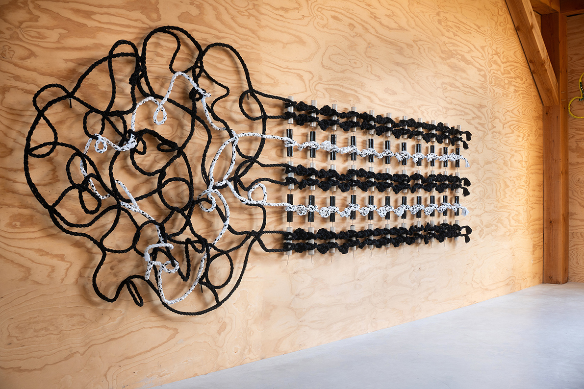 Structuring chaos black tangle