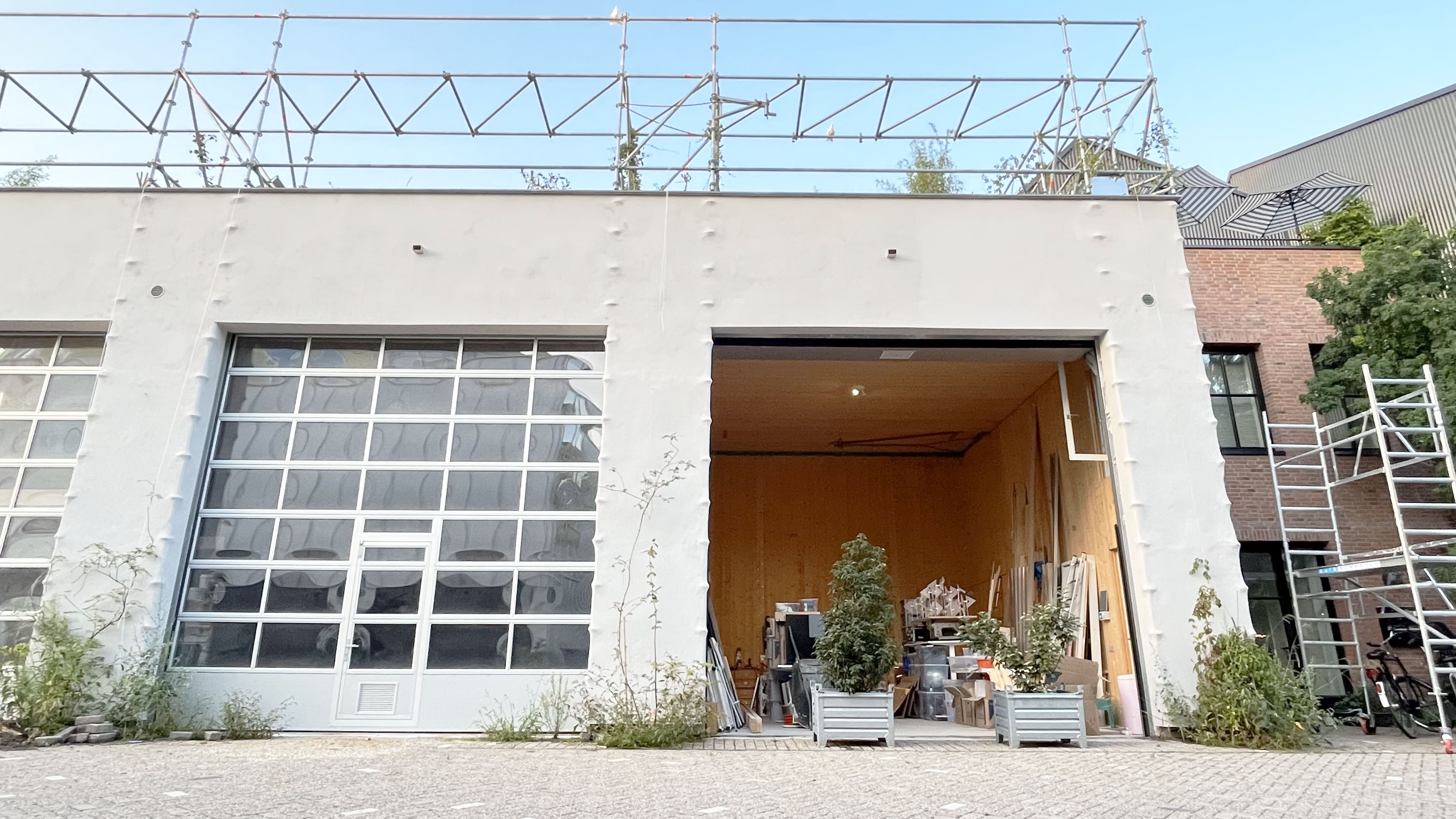 The Body Building: homes, office, workshop, garden