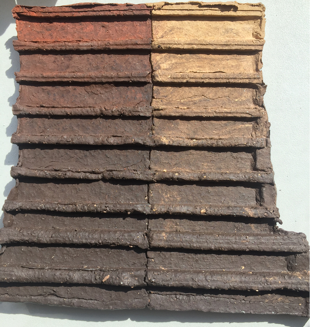 glazed clay test colour