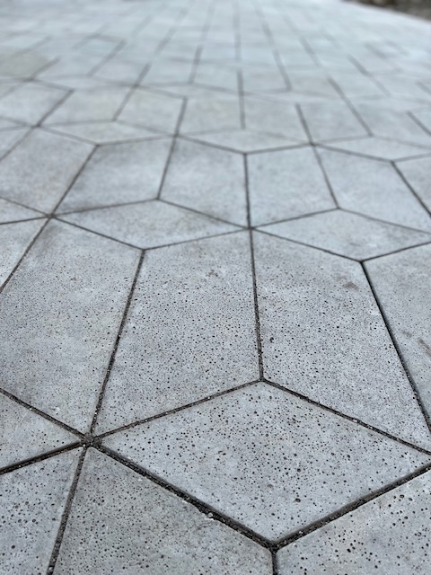 The Box, sustainable pavement
