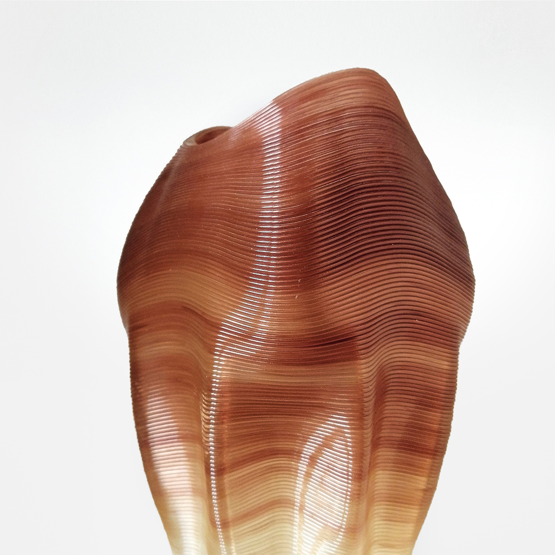 Tridimensional Waves Vase