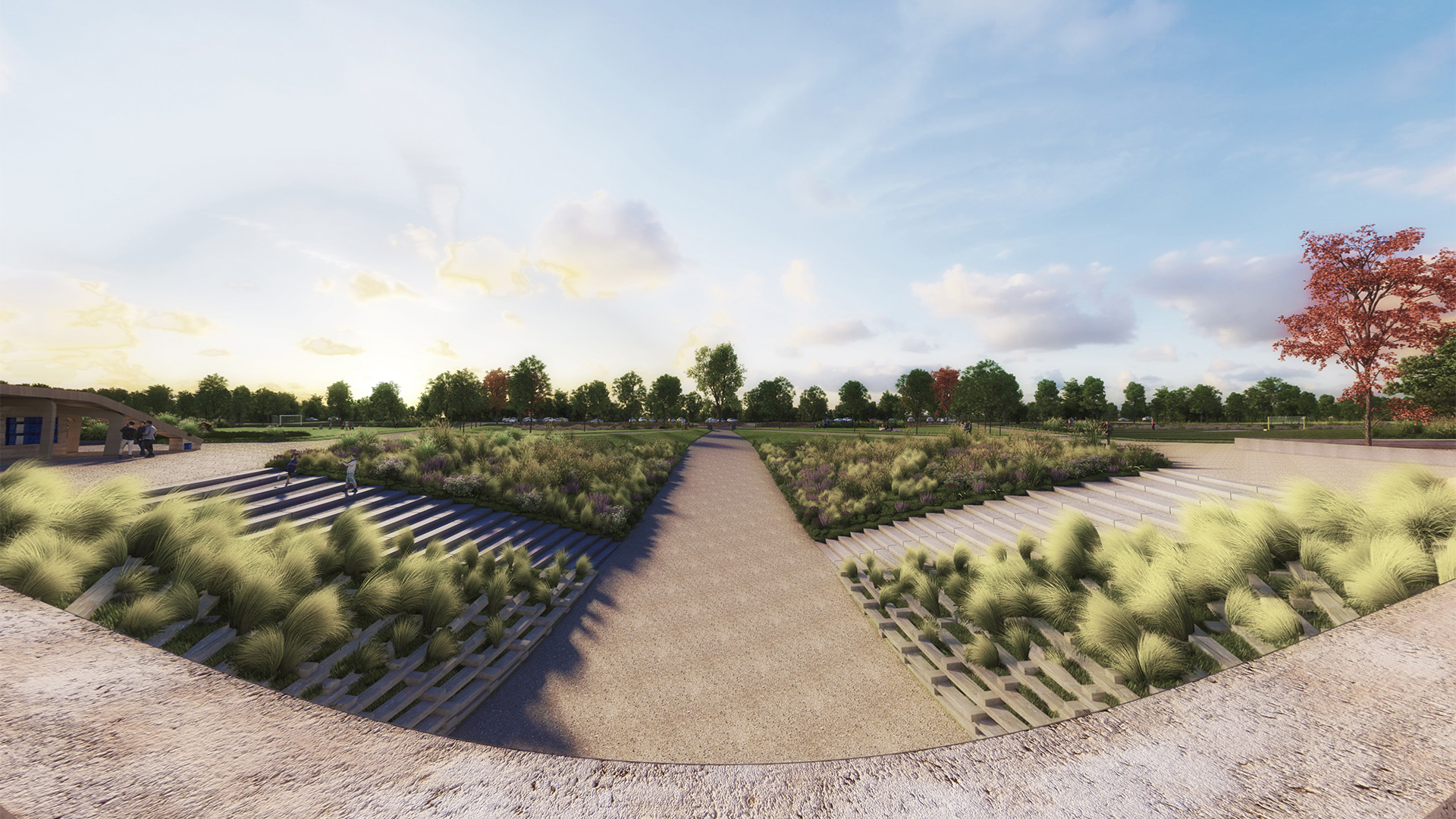 Landscape tunnel