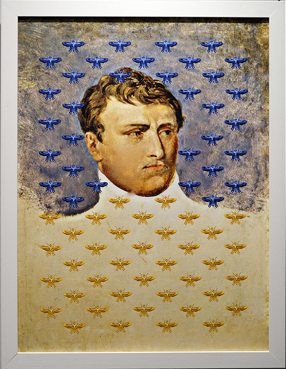 Napoleon embroidered  with French bees