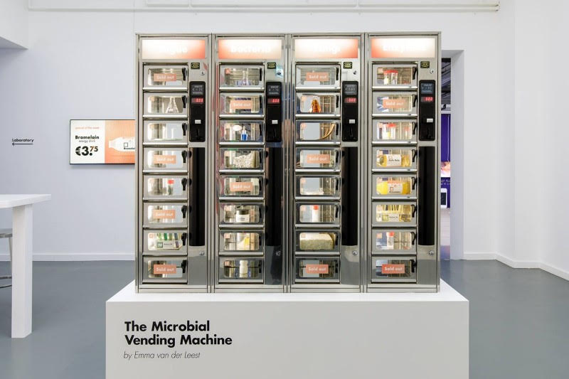 The Microbial Vending Machine