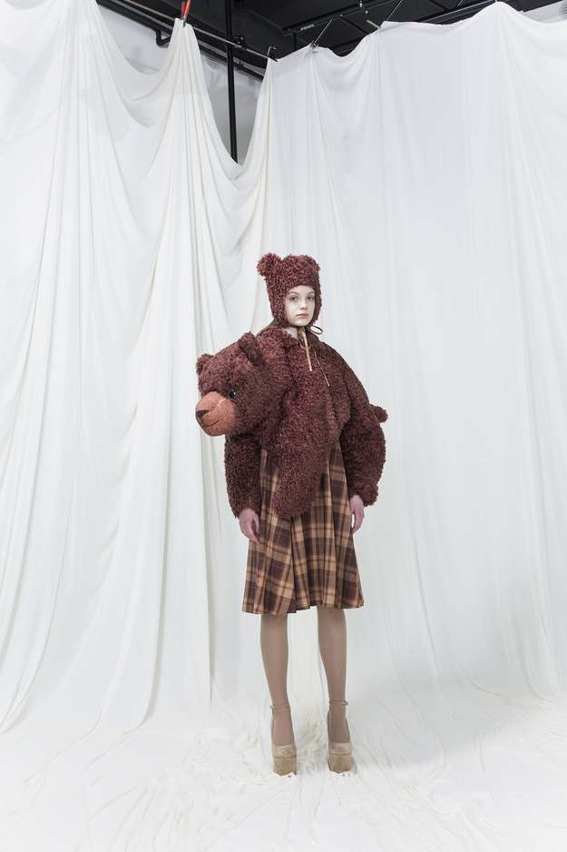 Wearable Soft Toys: brown teddy costume