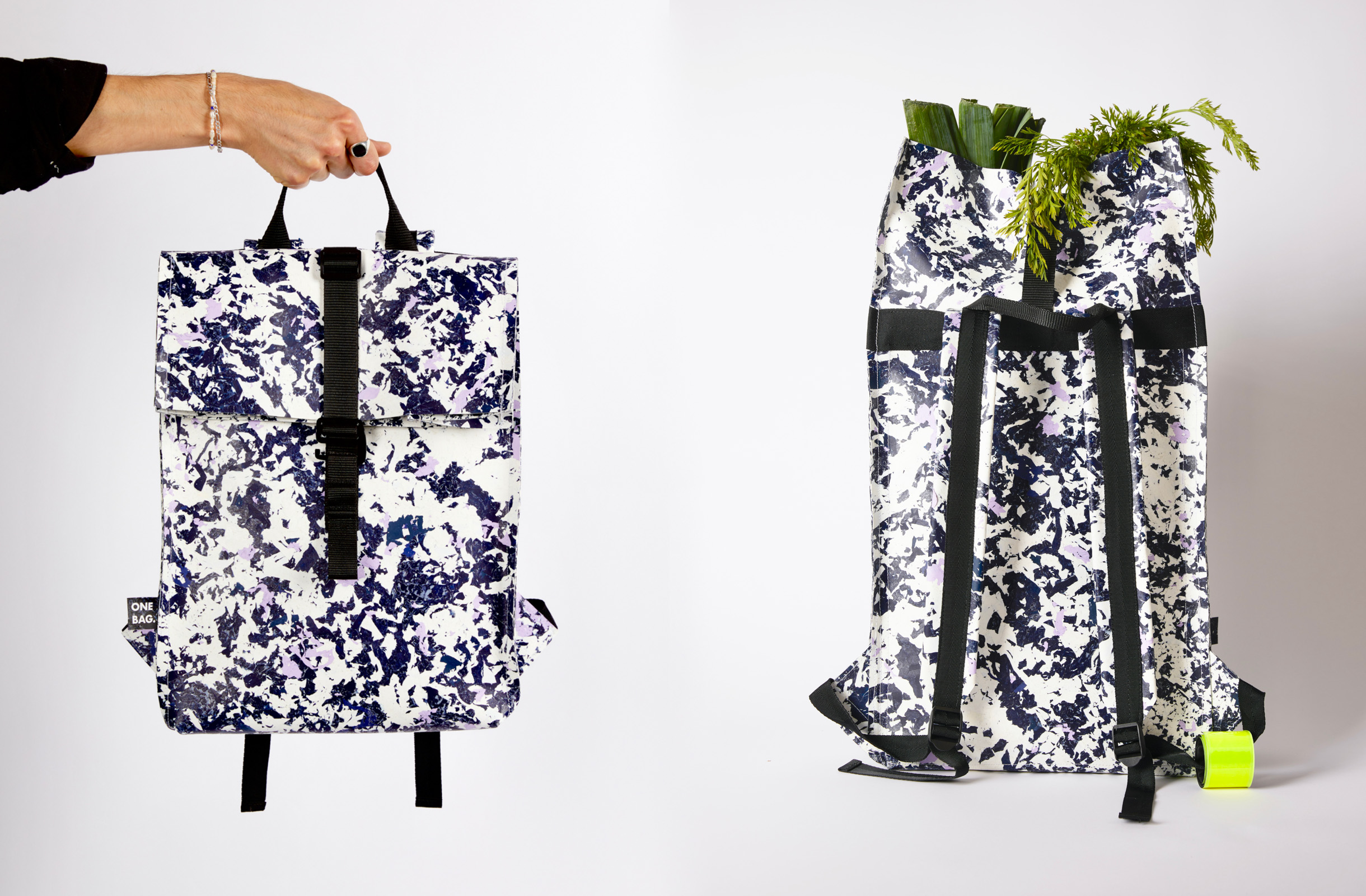 'ONE BAG' - backpack made from terrazzoflex