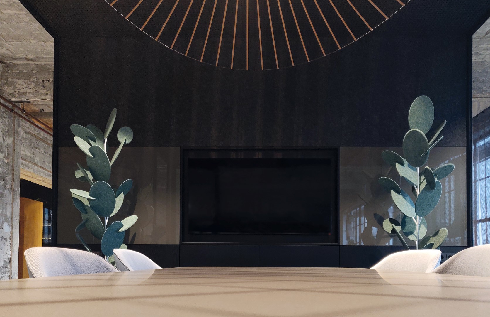 Leaf roomdivider