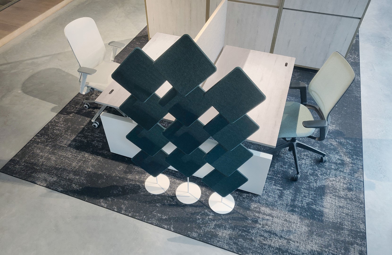 Shingle roomdivider