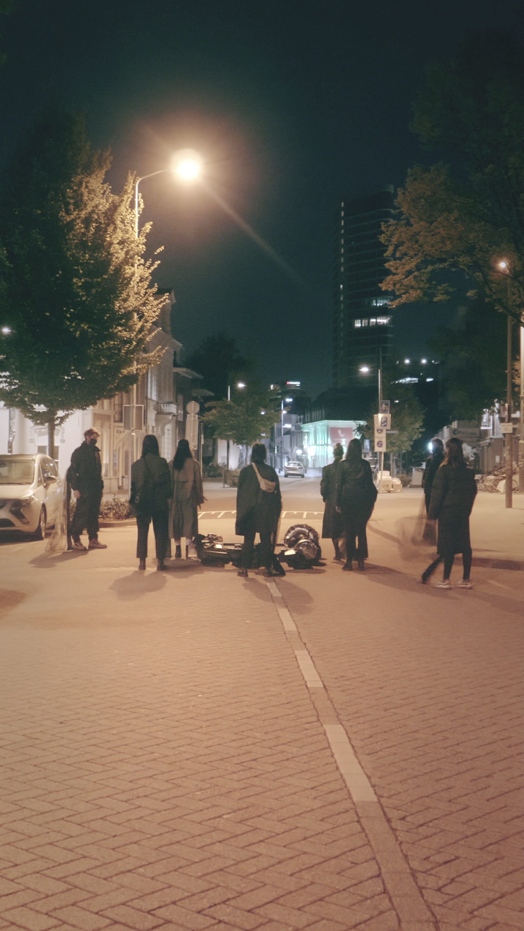 Clubbers commemorating club culture