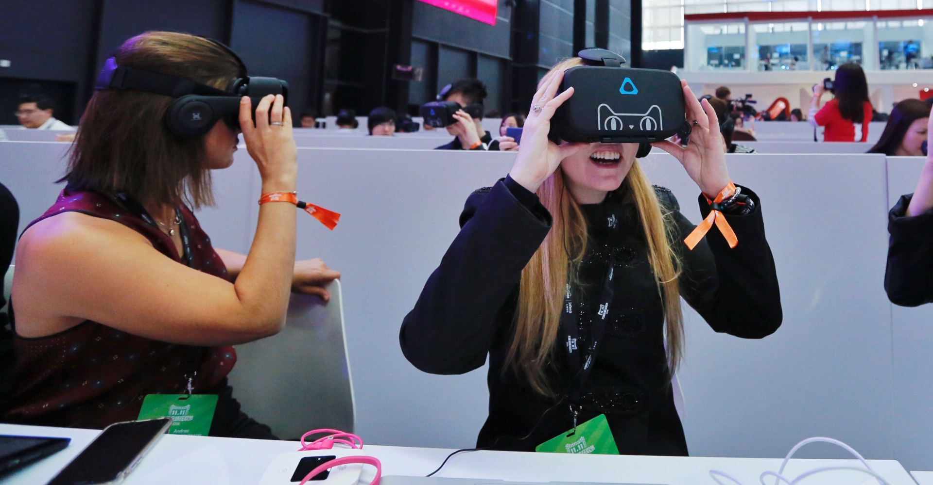 Immersed in virtual reality