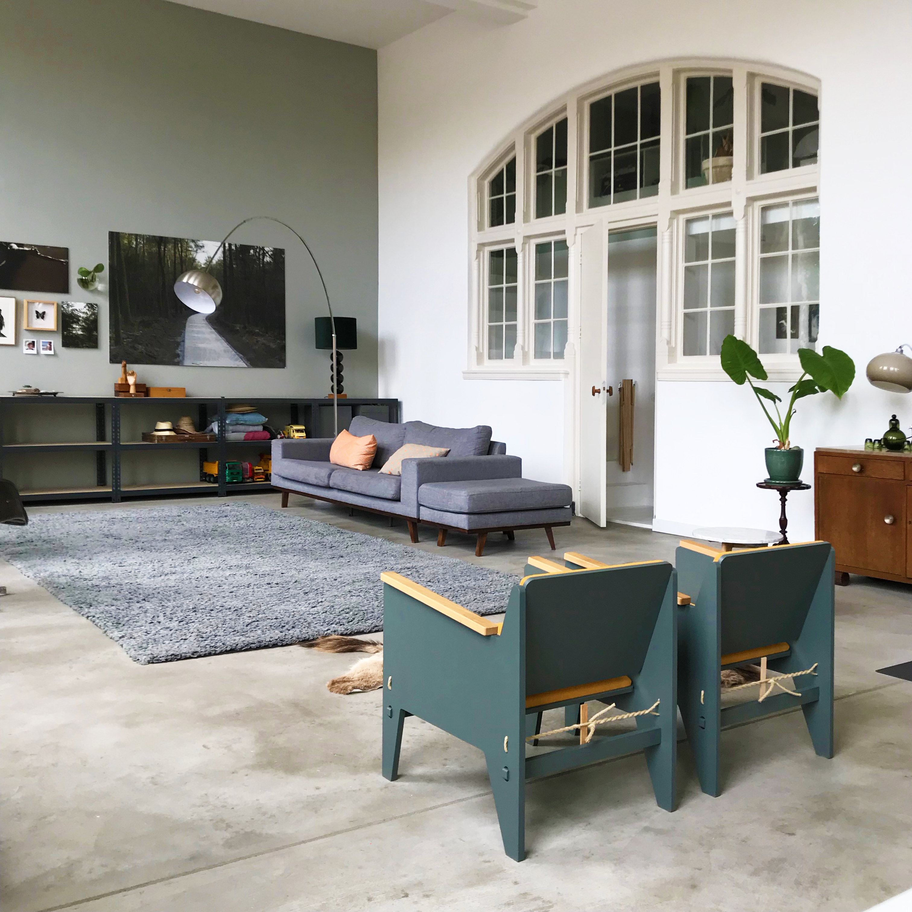 fauteuil KATRIJN bij Janneke en Alex in Rotterdam