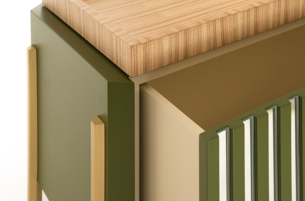 Detail of Panarea sideboard