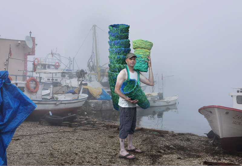 Rethinking Plastic exhibition-Beachcombers