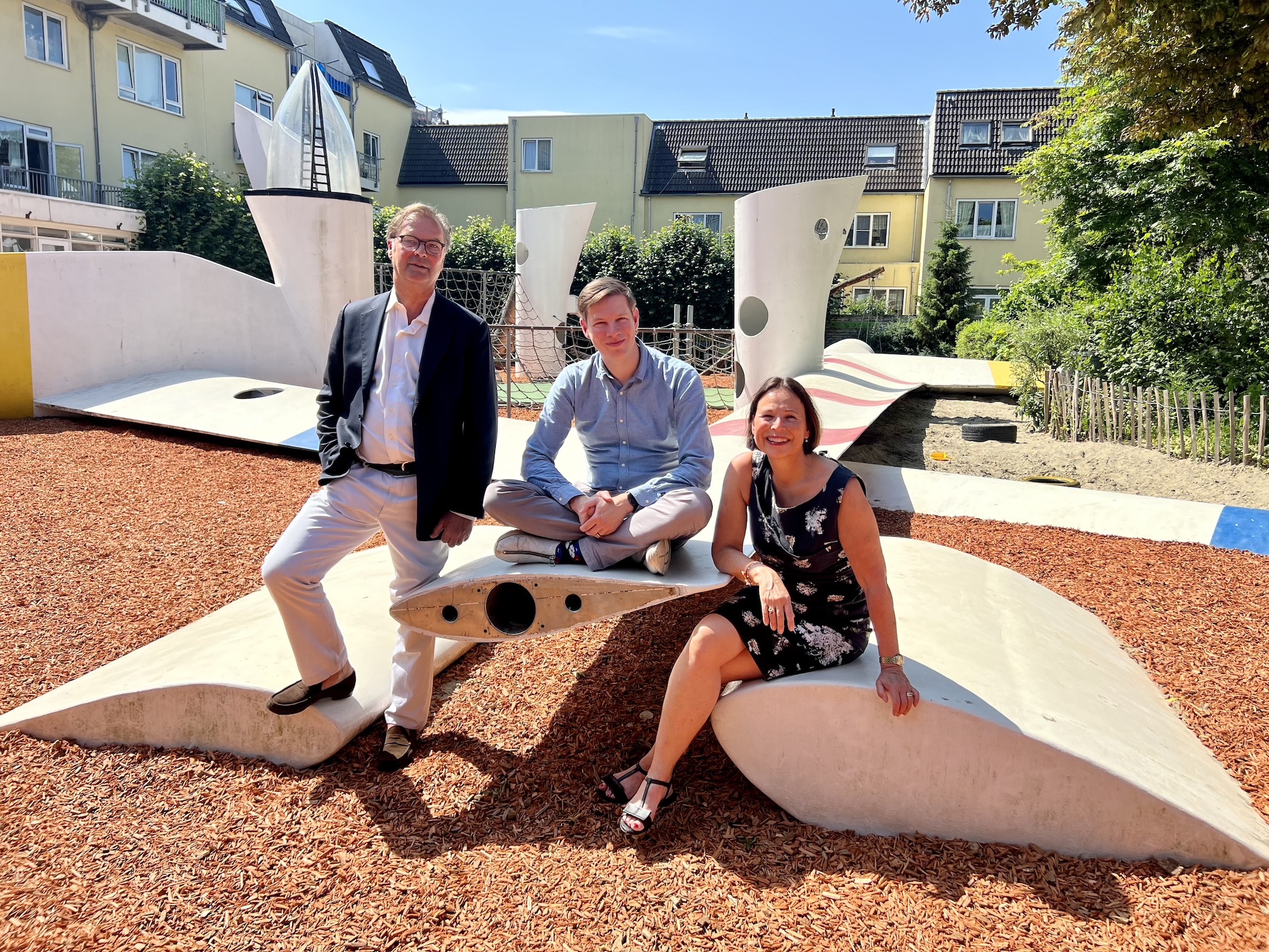 Blade Made, team on Wikado Playground / seating