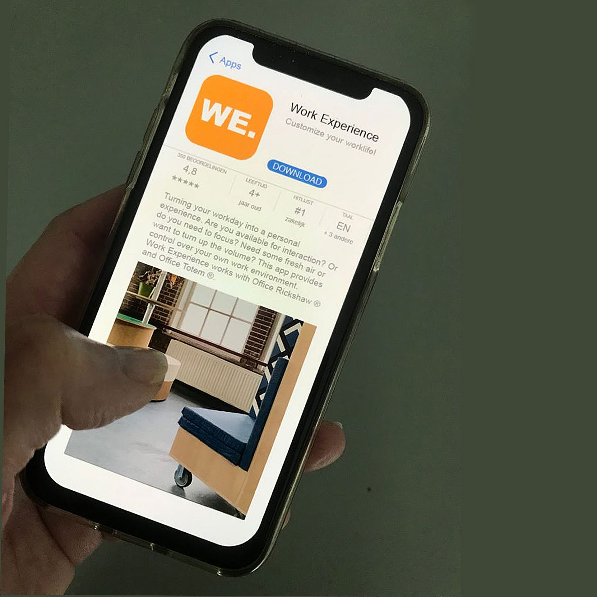 Smart Workstations App Work Experience