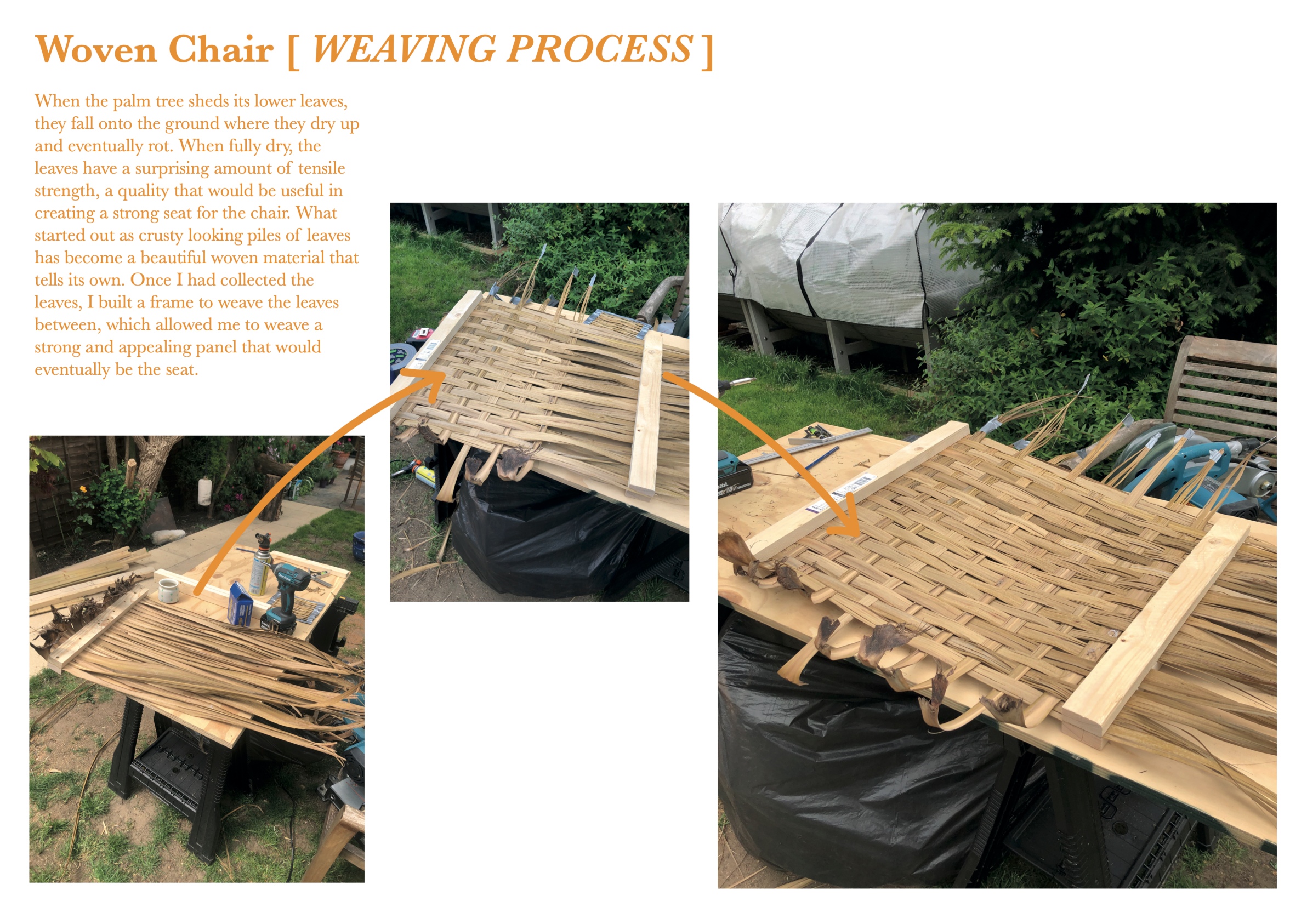 The Woven Chair - Panel Weave Development