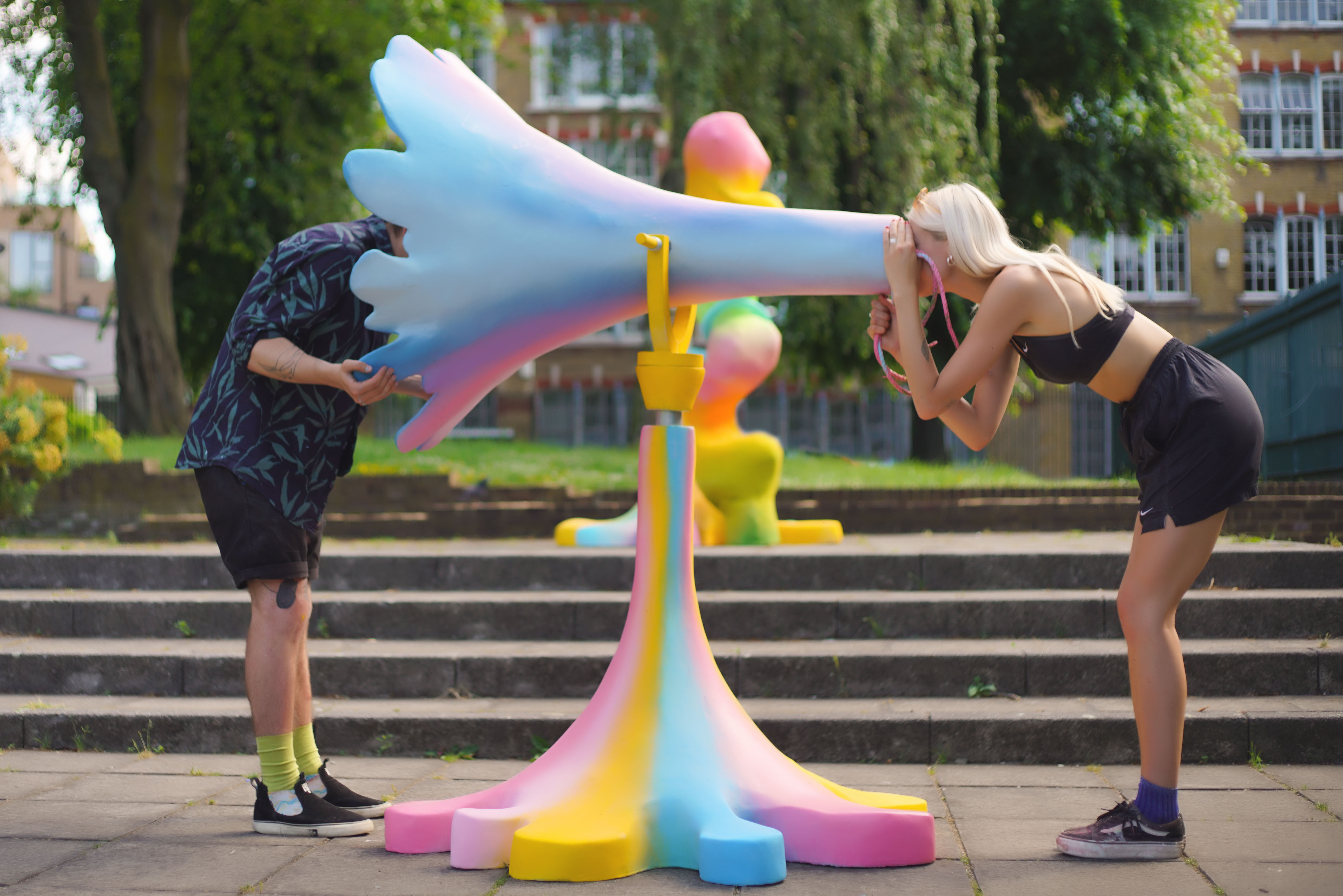 Environmental playground for exploring urban ecolo