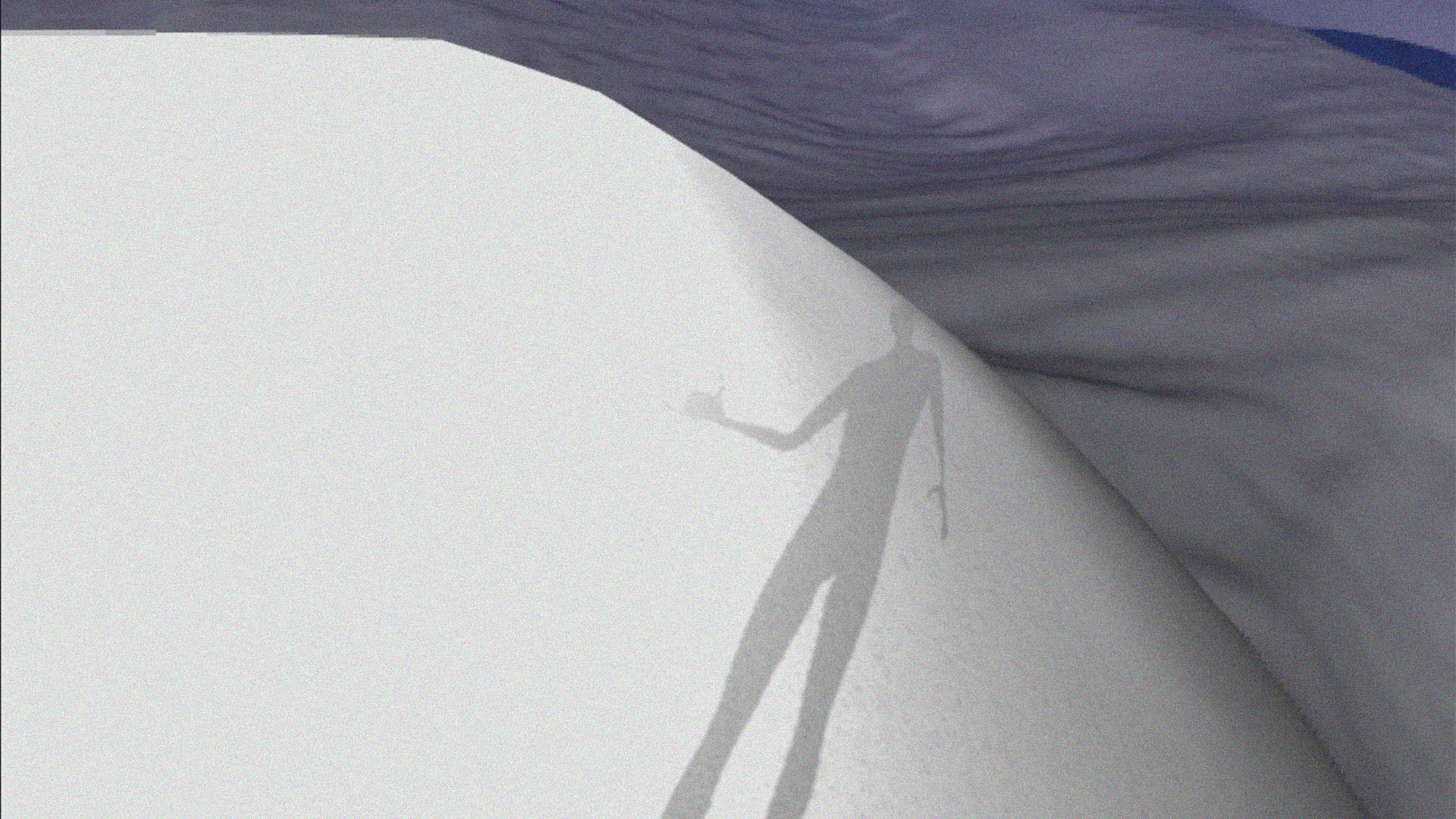 View from the virtual reality environment